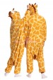 Adult Giraffe Onesie Halloween Costume Pajamas For Couple